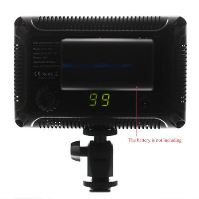 Portable Video Studio Photography Light Lamp Panel 176 LEDs 5600K for Cannon Nikon Pentax Olympus Camcorder DSLR Camera
Portable Video Studio Photography Light Lamp Panel 176 LEDs 5600K for Cannon Nikon Pentax Olympus Camcorder DSLR Camera