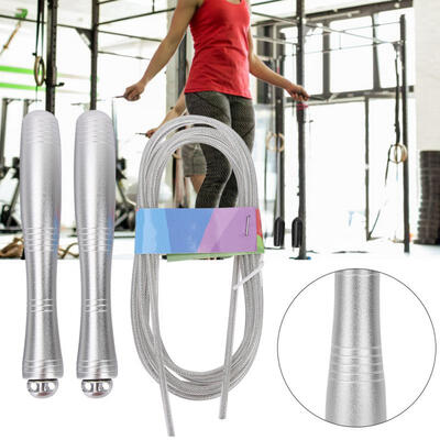 Greensen Adjustable Steel Wire Jump Skipping Rope Metal Handle Exercise Gym Training Sports Kids
Greensen Adjustable Steel Wire Jump Skipping Rope Metal Handle Exercise Gym Training Sports Kids