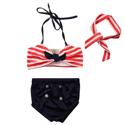 Toddler Girl Kids Swimwear Girls Stripe Bikini Swimming Costume Bodysuit Swimsuit 3PCS
Toddler Girl Kids Swimwear Girls Stripe Bikini Swimming Costume Bodysuit Swimsuit 3PCS