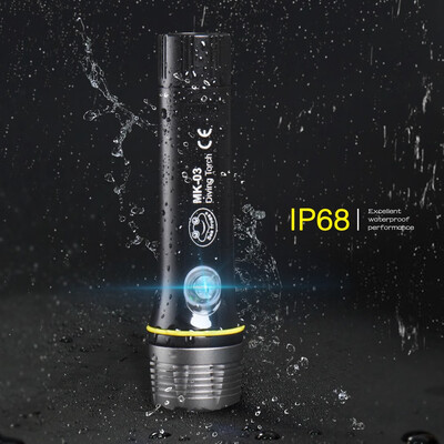 1000lums Professional Diving Flashlight Portable Scuba Dive torch 100M Underwater IP68 Waterproof 18650 Flashlights
1000lums Professional Diving Flashlight Portable Scuba Dive torch 100M Underwater IP68 Waterproof 18650 Flashlights