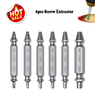 〖Follure〗Speed Out Screw Extractor Drill Bits 6 Pcs Tool Set Broken Bolt Remover easy
〖Follure〗Speed Out Screw Extractor Drill Bits 6 Pcs Tool Set Broken Bolt Remover easy