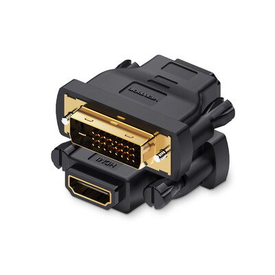 VENTION DVI to HD Adapter DVI Male to HD Female Converter DVI241DVI-D to HD 1080P Bi-directional Switch for TV Displayer Compu
VENTION DVI to HD Adapter DVI Male to HD Female Converter DVI241DVI-D to HD 1080P Bi-directional Switch for TV Displayer Compu