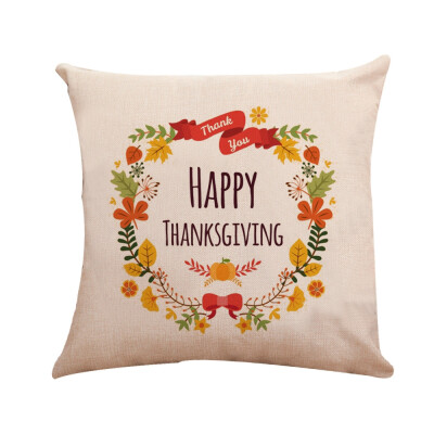 Tailored Thanksgiving wreath Pattern Cushion Cover Throw Pillow Case Sofa Bed Home Decor
Tailored Thanksgiving wreath Pattern Cushion Cover Throw Pillow Case Sofa Bed Home Decor
