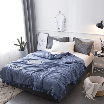 Cotton four-piece cotton simple bed products 18m bedding dormitory quilt cover sheets four sets
Cotton four-piece cotton simple bed products 18m bedding dormitory quilt cover sheets four sets