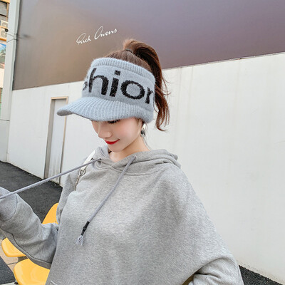 Womens empty top hat running in autumn&winter fashion casual knitting cap with no top rabbit hair letter wool hat
Womens empty top hat running in autumn&winter fashion casual knitting cap with no top rabbit hair letter wool hat