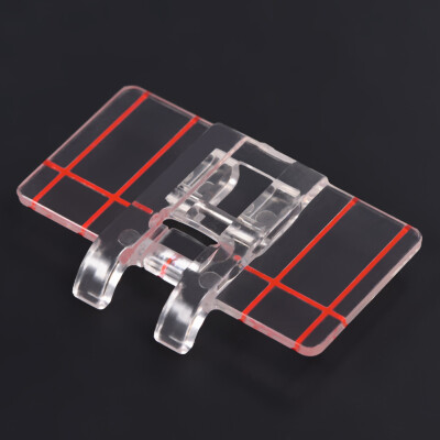 Greensen Clear Plastic Parallel Stitch Foot Presser Fits for Brother Domestic Sewing Machine
Greensen Clear Plastic Parallel Stitch Foot Presser Fits for Brother Domestic Sewing Machine