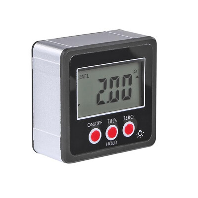 Horizontal Angle Meter Digital Protractor Inclinometer Electronic Level Box Magnetic Base Measuring Tools Black
Horizontal Angle Meter Digital Protractor Inclinometer Electronic Level Box Magnetic Base Measuring Tools Black