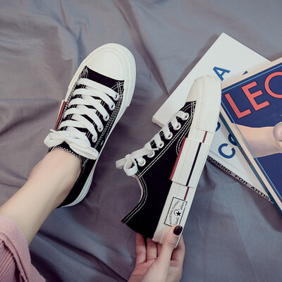 Spring 2019 new black canvas shoes womens shoes Korean version of Joker ins black shoes students thick soled shoes tide
Spring 2019 new black canvas shoes womens shoes Korean version of Joker ins black shoes students thick soled shoes tide