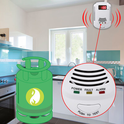 Gas Leak DetectorDigital Sound Gas Methane Propane Leak Detector Tester Measurer for Home Personal SecurityGas Tester
Gas Leak DetectorDigital Sound Gas Methane Propane Leak Detector Tester Measurer for Home Personal SecurityGas Tester