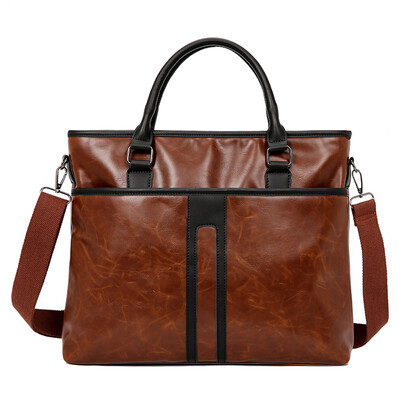 Fashion Leisure Retro Mad Horse Leather Handbag Male Briefcase Business Leisure Postman Bag Korean Edition Single Shoulder Slant B
Fashion Leisure Retro Mad Horse Leather Handbag Male Briefcase Business Leisure Postman Bag Korean Edition Single Shoulder Slant B