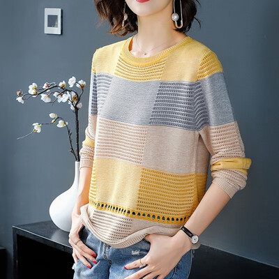 Autumn Winter Women Knitted Round Neck Sweater Casual Soft Jumper Fashion Loose Female Elasticity Pullovers Sweater
Autumn Winter Women Knitted Round Neck Sweater Casual Soft Jumper Fashion Loose Female Elasticity Pullovers Sweater