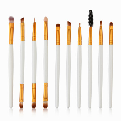 10 Pcs Synthetic Hair Plastic Handle Makeup Brushes Eye Shadow Lip Gloss of Makeup Brushes Cosmetics Eyeshadow Makeup Tools
10 Pcs Synthetic Hair Plastic Handle Makeup Brushes Eye Shadow Lip Gloss of Makeup Brushes Cosmetics Eyeshadow Makeup Tools