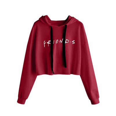 Women Hoodies Friends Letter Printed Hoodie Casual Crop Tops K-pop Short Pullover Long Sleeve Drawstring Hooded Sudadera Mujer
Women Hoodies Friends Letter Printed Hoodie Casual Crop Tops K-pop Short Pullover Long Sleeve Drawstring Hooded Sudadera Mujer