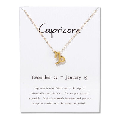 Message Card 12 Constellations Necklace Woman Jewelry 12 Zodiac Sign Tag Pendant Necklace Birthday Gifts
Message Card 12 Constellations Necklace Woman Jewelry 12 Zodiac Sign Tag Pendant Necklace Birthday Gifts