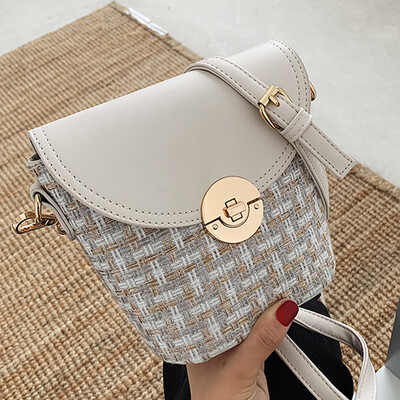 Plaid bucket bag women 2019 new summer fashion personality shoulder bag Joker mini messenger bag tide
Plaid bucket bag women 2019 new summer fashion personality shoulder bag Joker mini messenger bag tide