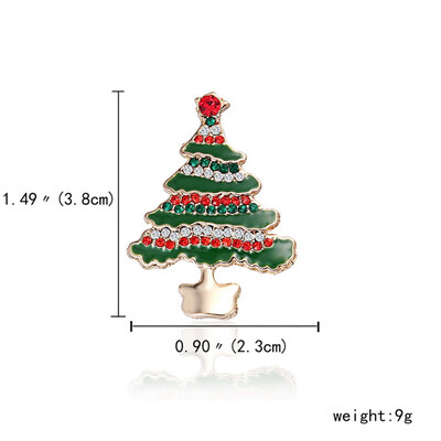Xmas Enamel Snowman Stockings Santa Tree Brooch Pin Christmas Gifts Women Men Brooches Charm Crystal Rhinestone
Xmas Enamel Snowman Stockings Santa Tree Brooch Pin Christmas Gifts Women Men Brooches Charm Crystal Rhinestone