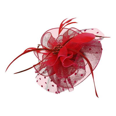 Women Fascinators Hat Flower Feathers Mesh Hair Clip Formal Cocktail Tea Party Wedding Hair Accessory Headwear
Women Fascinators Hat Flower Feathers Mesh Hair Clip Formal Cocktail Tea Party Wedding Hair Accessory Headwear