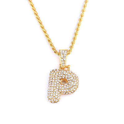 Available Custom Bubble Letters Name Pendant Iced Out 18K Gold Rhinestone Hip Hop Necklaces Jewelry Gift
Available Custom Bubble Letters Name Pendant Iced Out 18K Gold Rhinestone Hip Hop Necklaces Jewelry Gift