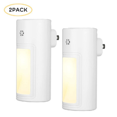 2 Pack LED Plug-in Night Light 07W Warm White Wall Lights with Dusk-to-Dawn Sensor for Nursing Baby Kids Childrens Room Bedroom
2 Pack LED Plug-in Night Light 07W Warm White Wall Lights with Dusk-to-Dawn Sensor for Nursing Baby Kids Childrens Room Bedroom