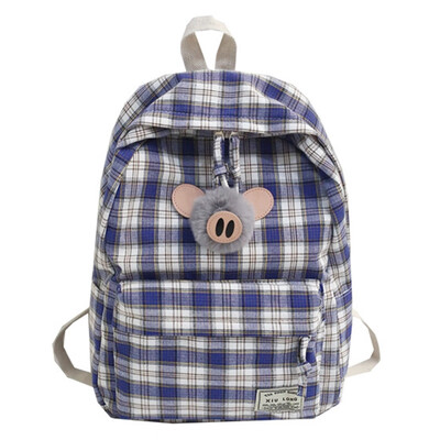 Schoolbag female ins wind Korean college students backpack junior&senior high school Mori ancient feeling girl plaid canvas ba
Schoolbag female ins wind Korean college students backpack junior&senior high school Mori ancient feeling girl plaid canvas ba