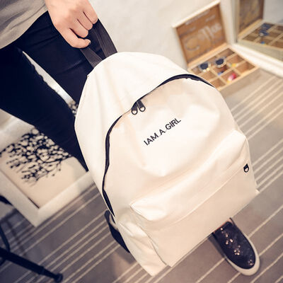 Fashion Women 2019 Hot Sales Girls Youth Teenage Female Letters Print Backpack Student School Bag Travel Bags
Fashion Women 2019 Hot Sales Girls Youth Teenage Female Letters Print Backpack Student School Bag Travel Bags