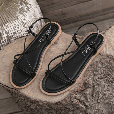 Roman Sandals Female Fairy Wind Students Summer Korean version of Joker with gentle flat sandals
Roman Sandals Female Fairy Wind Students Summer Korean version of Joker with gentle flat sandals