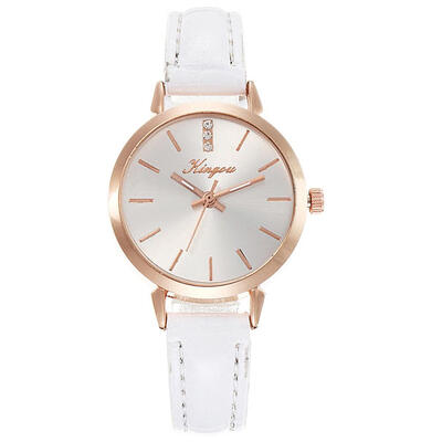 Luxury Womens Watches Leather Strap With Rhinestone Business Ladies Quartz Wristwatch Rose Gold Disc Clock Reloj Mujer
Luxury Womens Watches Leather Strap With Rhinestone Business Ladies Quartz Wristwatch Rose Gold Disc Clock Reloj Mujer