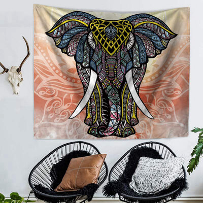 Bohemia Tapestry Mandala Indian Elephant Wall Hanging Blankets Home Decor Polyester Beach Towel Yoga Mat Photograph Background
Bohemia Tapestry Mandala Indian Elephant Wall Hanging Blankets Home Decor Polyester Beach Towel Yoga Mat Photograph Background