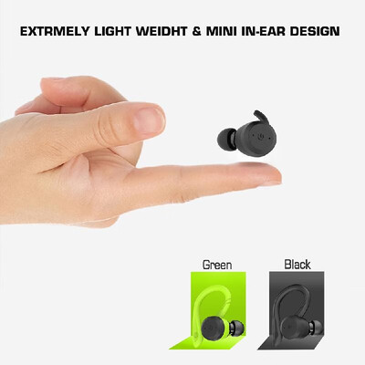 TWS Earbuds True Wireless Bluetooth 50 Headset with Charging Box Mic Twins Stereo Earphone Waterproof IPX7 with Ear-hook In-ear N
TWS Earbuds True Wireless Bluetooth 50 Headset with Charging Box Mic Twins Stereo Earphone Waterproof IPX7 with Ear-hook In-ear N