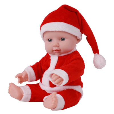 Siaonvr Lifelike 12 inch Christmas Dolls Washable Soft Body Bbay Play Dolls Toy Gift
Siaonvr Lifelike 12 inch Christmas Dolls Washable Soft Body Bbay Play Dolls Toy Gift