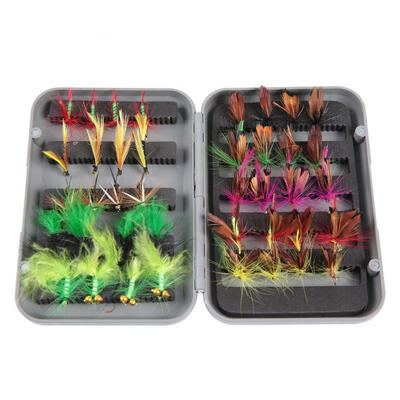 Greensen 40PCS Multi-color Mixed Simulate Fly Fishing Hook Fish Lure Bait Artificial Feather Wing
Greensen 40PCS Multi-color Mixed Simulate Fly Fishing Hook Fish Lure Bait Artificial Feather Wing