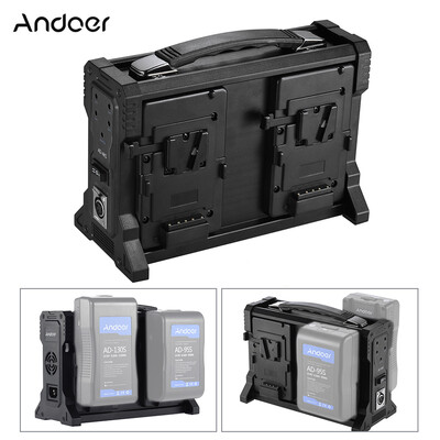 Andoer AD-4KS 4-Channel Camcorder Battery Charger for V-Mount Battery for DSLR Video Camera
Andoer AD-4KS 4-Channel Camcorder Battery Charger for V-Mount Battery for DSLR Video Camera