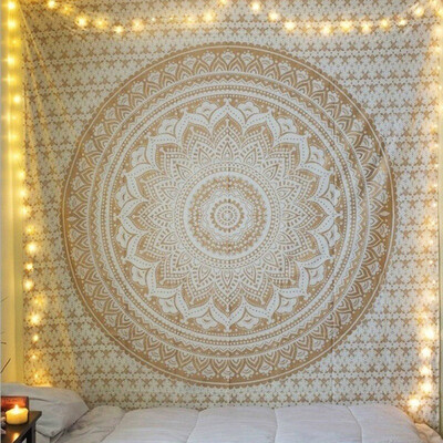 Fashion 208145cm Indian Mandala Tapestry Twin Throw Wall Hanging Boho Tapestries Home Decor
Fashion 208145cm Indian Mandala Tapestry Twin Throw Wall Hanging Boho Tapestries Home Decor