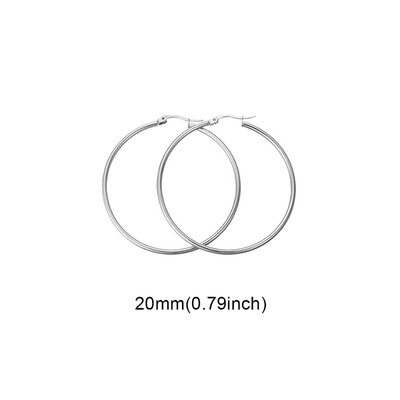 guangxichuangshengxinfu 1 Pair Sexy Women Stainless Steel Smooth Big Large Hoop Earrings Jewelry
guangxichuangshengxinfu 1 Pair Sexy Women Stainless Steel Smooth Big Large Hoop Earrings Jewelry
