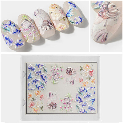 〖Follure〗Engraved Flower Acrylic Nail sticker Nail Stickers Embossed Flower Water1Pcs 6D
〖Follure〗Engraved Flower Acrylic Nail sticker Nail Stickers Embossed Flower Water1Pcs 6D