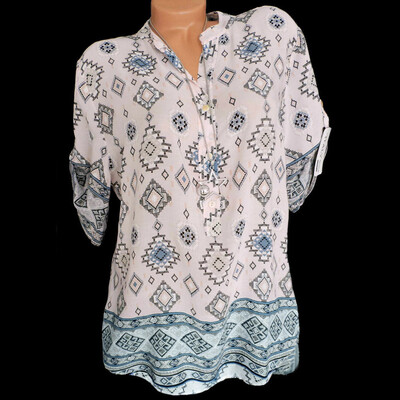 Nomeni Women Plus Size Casual Button V Neck Print Daily Short Sleeve Tops Shirt Blouse
Nomeni Women Plus Size Casual Button V Neck Print Daily Short Sleeve Tops Shirt Blouse