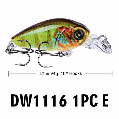 VISSEN 5PCS New rock fishing bait freshwater sea fishing bait 4G47MM plastic bionic bait mini bait lure plastic hard bait trollin
VISSEN 5PCS New rock fishing bait freshwater sea fishing bait 4G47MM plastic bionic bait mini bait lure plastic hard bait trollin