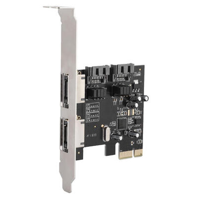 Greensen PCI to 4-port Sata ESATA 30 Riser Card ASM1061 SATA 30 PCI to Esata Sata up to 750MBs 60Gbps SATA 30
Greensen PCI to 4-port Sata ESATA 30 Riser Card ASM1061 SATA 30 PCI to Esata Sata up to 750MBs 60Gbps SATA 30