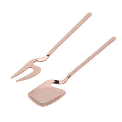 Greensen Rose Gold Shovel Shaped Spoon Fork Long Handle Ice Cream Coffee Spoon Fork Tableware
Greensen Rose Gold Shovel Shaped Spoon Fork Long Handle Ice Cream Coffee Spoon Fork Tableware
