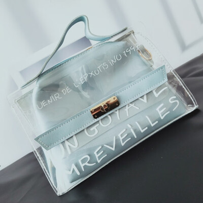Fairy transparent bag female 2019 new Korean version of the tide wild female bag summer spring jelly crossbody bag student
Fairy transparent bag female 2019 new Korean version of the tide wild female bag summer spring jelly crossbody bag student