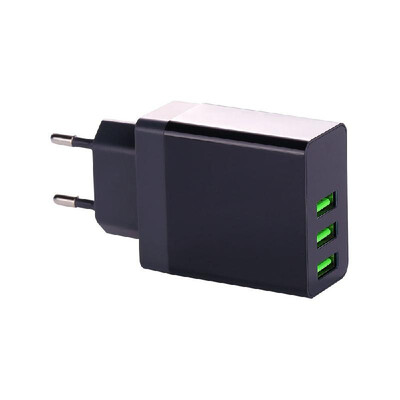 LED Display 3 USB Charger Universal Mobile Phone USB Charger Fast Charging Wall Charger
LED Display 3 USB Charger Universal Mobile Phone USB Charger Fast Charging Wall Charger