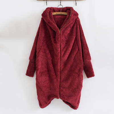 Roseonmyhand Women Casual Hoodie Winter Solid Zipper Pockets Irregular Cardigan Coat Outwear
Roseonmyhand Women Casual Hoodie Winter Solid Zipper Pockets Irregular Cardigan Coat Outwear