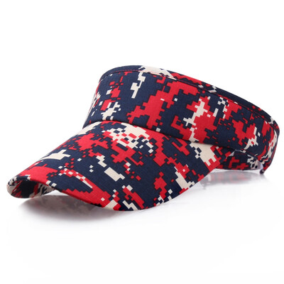 6 Colors Unisex Women Men Camouflage Visor Sun Hat Adjustable Quick-Dry Golf Tennis Sports Cap
6 Colors Unisex Women Men Camouflage Visor Sun Hat Adjustable Quick-Dry Golf Tennis Sports Cap