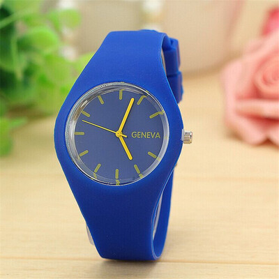 Geneva watch thin section jelly watch sports watch candy color silicone strap Europe&the United States explosion models
Geneva watch thin section jelly watch sports watch candy color silicone strap Europe&the United States explosion models