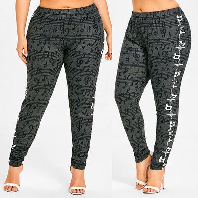 Tailored Women Musical Notes Print High Waist Yoga Leggings Stretch Casual Pants Trousers
Tailored Women Musical Notes Print High Waist Yoga Leggings Stretch Casual Pants Trousers