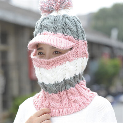Knitted Hat Cycling Hat Womens Winter Korean Youth Duck Tongue Hat with Velvet Thickened Wool Ball Face Covering Cap
Knitted Hat Cycling Hat Womens Winter Korean Youth Duck Tongue Hat with Velvet Thickened Wool Ball Face Covering Cap