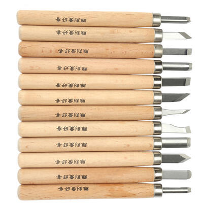 Greensen 12 Pieces Wooden High Toughness SK2 Alloy Steel Multiple Shape Graver Carving Knife
Greensen 12 Pieces Wooden High Toughness SK2 Alloy Steel Multiple Shape Graver Carving Knife