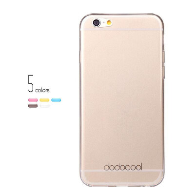 dodocool Ultra Thin Slim Clear Transparent Soft TPU Back Case Cover Skin Protective Shell for 47 Apple iPhone 6 Gray
dodocool Ultra Thin Slim Clear Transparent Soft TPU Back Case Cover Skin Protective Shell for 47 Apple iPhone 6 Gray