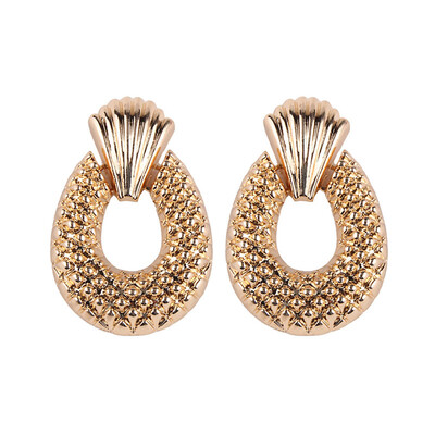 New Brand Vintage Metal Big Earrings For Women Gift New Fashion Gold Water Drop Statement Earrings Accessories
New Brand Vintage Metal Big Earrings For Women Gift New Fashion Gold Water Drop Statement Earrings Accessories