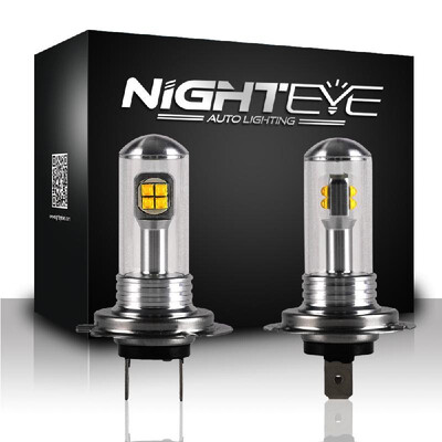 NIGHTEYE H1 H3 H4 H7 H11 H16 9005 9006 Car Fog Light Bulbs 80W LED Extremely Bright 6000K LED Lights Bulbs for Car Truck Fog Light
NIGHTEYE H1 H3 H4 H7 H11 H16 9005 9006 Car Fog Light Bulbs 80W LED Extremely Bright 6000K LED Lights Bulbs for Car Truck Fog Light